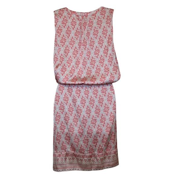 White House Black Market Sleeveless Print Dress Size 14 - Picture 6 of 13